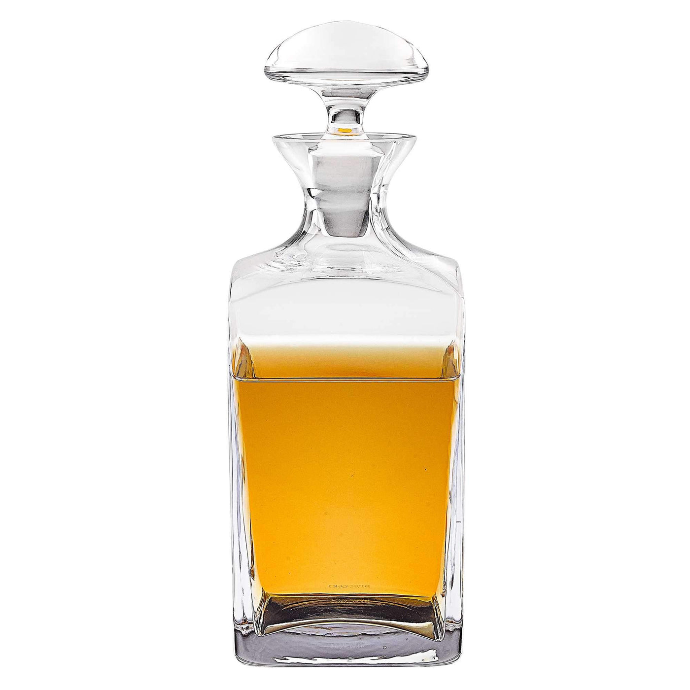 Crystal Whiskey Decanter, Mouth Blown