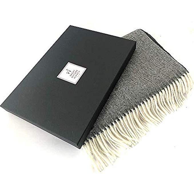 Alpaca Throw, Herringbone, 100% Alpaca