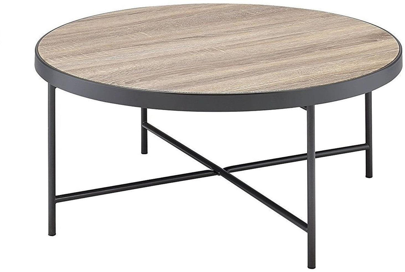 Weathered Oak Coffee Table, 82cm Square