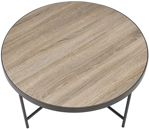 Weathered Oak Coffee Table, 82cm Square