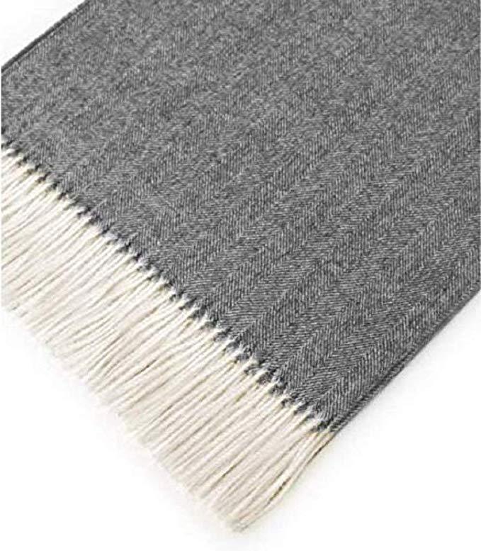 Alpaca Throw, Herringbone, 100% Alpaca