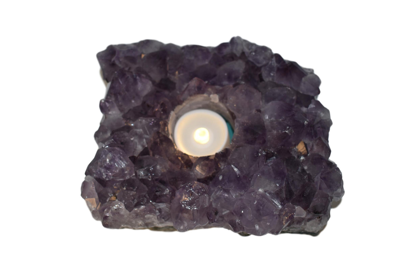 Amethyst Votive Holder