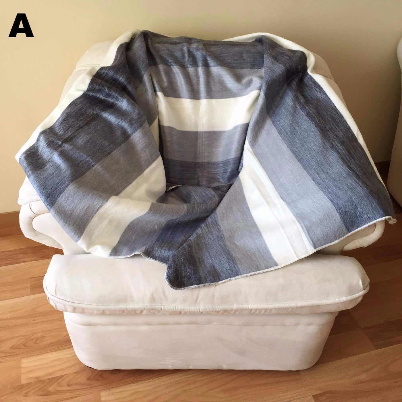 Alpaca Blanket, Striped