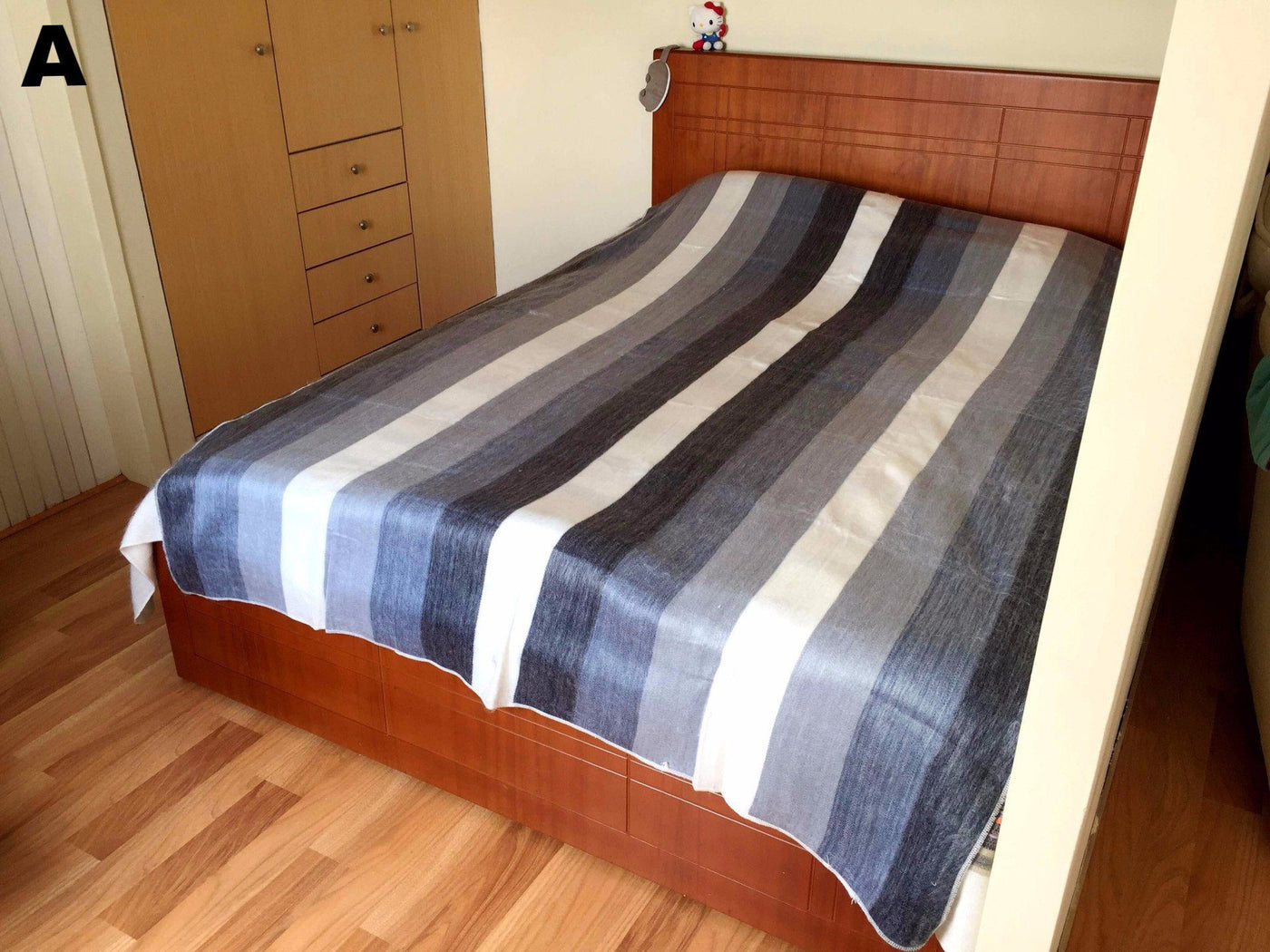 Alpaca Blanket, Striped